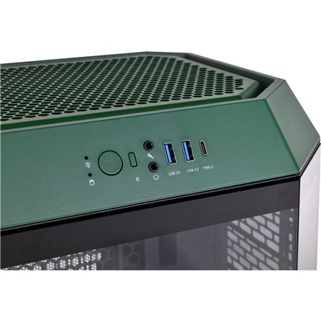 Thermaltake The Tower 300 Racing verde