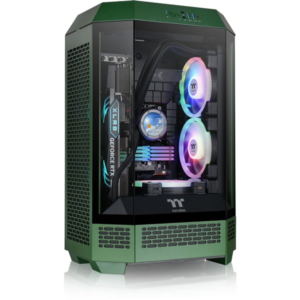 Thermaltake The Tower 300 Racing verde