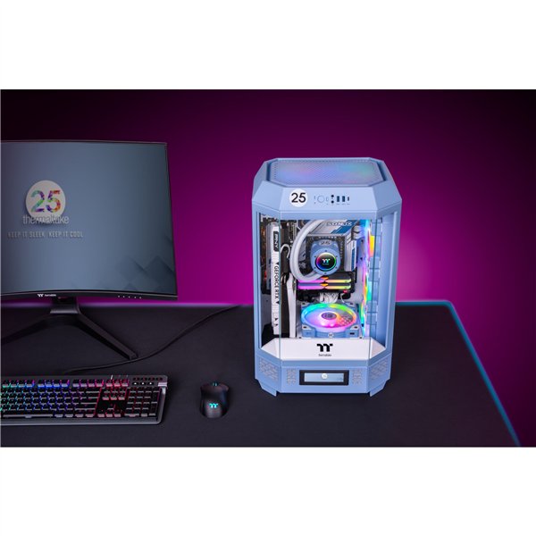 Thermaltake The Tower 300 Hydrangea Blue