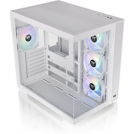 Thermaltake View 380 TG ARGB bianco neve