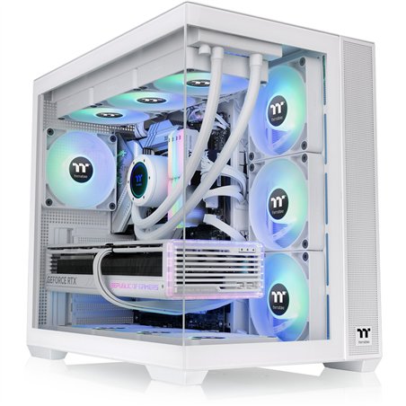 Thermaltake View 380 TG ARGB bianco neve