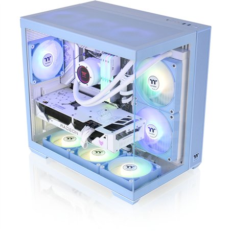 Thermaltake View 380 TG ARGB Hydrangea blu