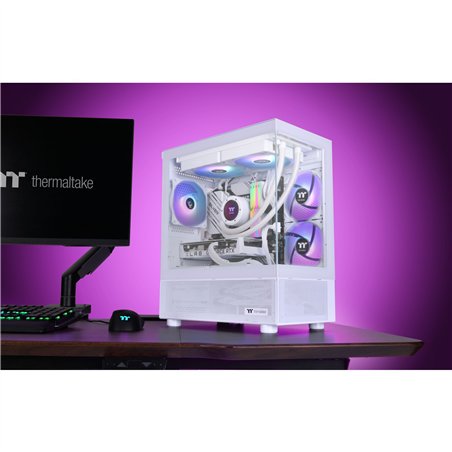 Thermaltake View 170 TG ARGB bianco neve