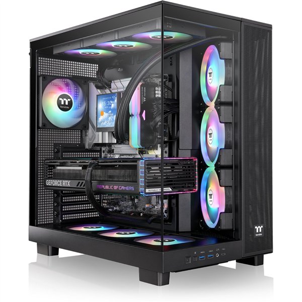 Thermaltake View 380 XL TG ARGB nero