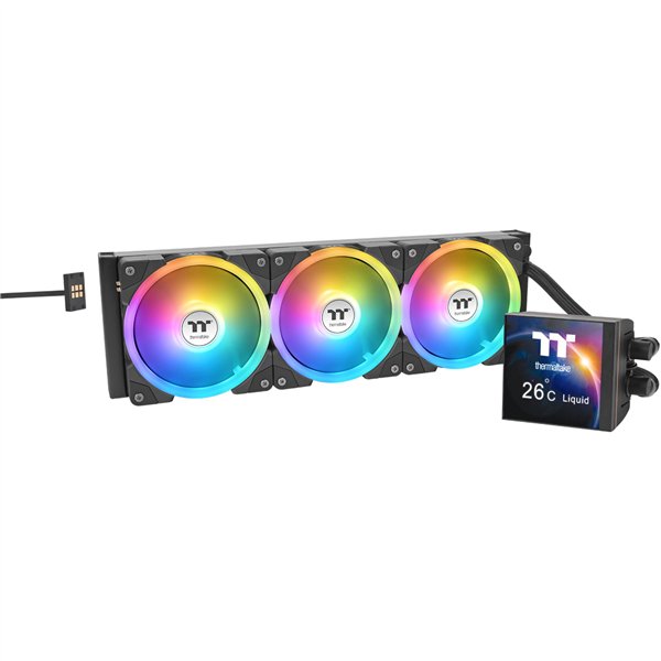 Thermaltake MAGFloe 360 Ultra AIO raffreddam. a liquido nero