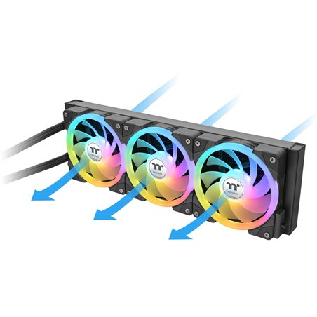 Thermaltake MAGFloe 360 Ultra AIO raffreddam. a liquido nero