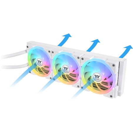 Thermaltake MAGFloe 360 Ultra AIO raffreddam. a liquido bianco