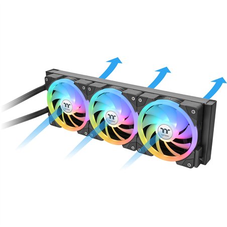 Thermaltake MAGFloe 420 Ultra AIO raffreddam. a liquido nero