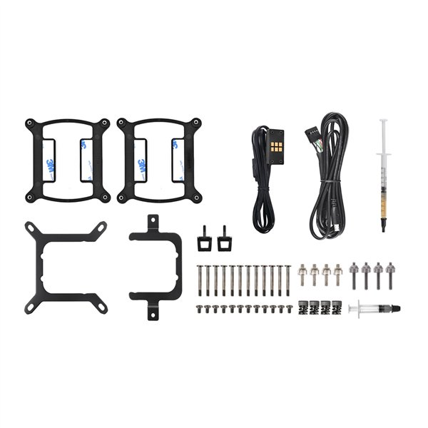 Thermaltake MAGFloe 420 Ultra AIO raffreddam. a liquido nero