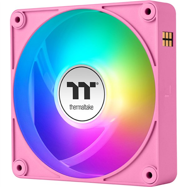 Thermaltake CT120 EX Reverse Fan Pink 3 Pack ARGB Sync