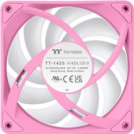 Thermaltake CT140 EX Reverse Fan Pink 3 Pack ARGB Sync