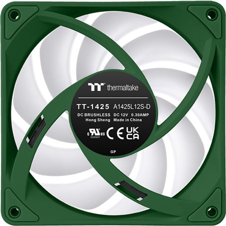 Thermaltake CT140 EX Reverse Fan Racing verde 3 Pack ARGB Sync