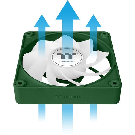 Thermaltake CT140 EX Reverse Fan Racing verde 3 Pack ARGB Sync
