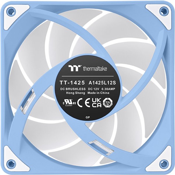 Thermaltake CT140 EX ARGB Sync Cooling Fan Hydrenga blu 3 Pack
