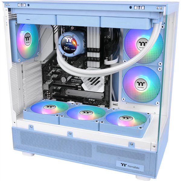 Thermaltake CT140 EX ARGB Sync Cooling Fan Hydrenga blu 3 Pack