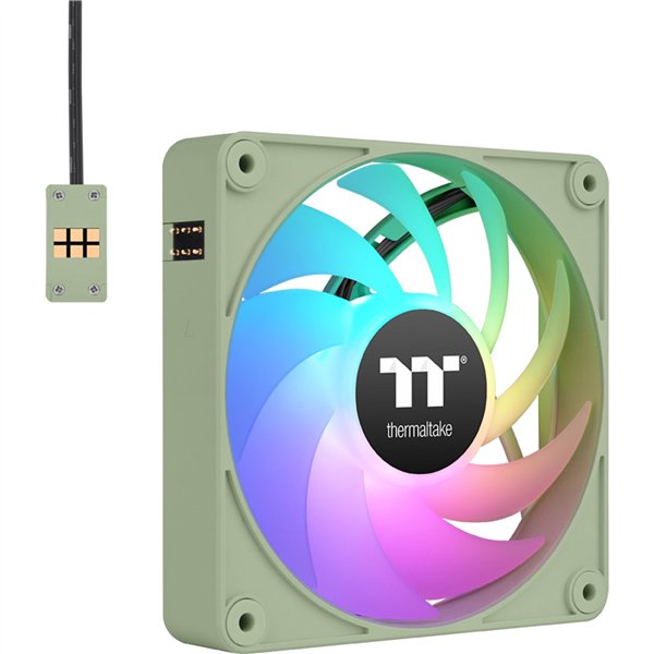 Thermaltake CT120 EX ARGB Sync Cooling Fan Match verde 3 Pack
