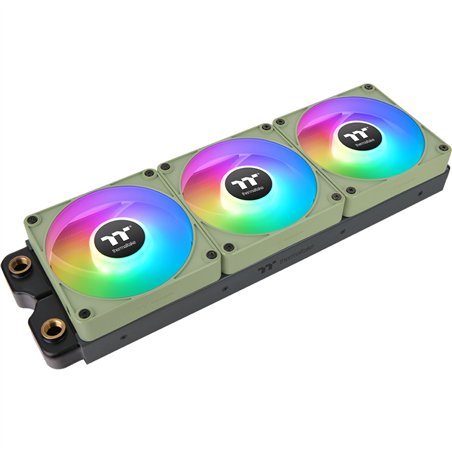 Thermaltake CT120 EX ARGB Sync Cooling Fan Match verde 3 Pack