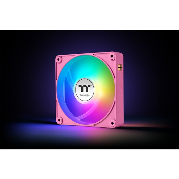 Thermaltake CT120 EX ARGB Sync PC Cooling Fan Bubble Pink 3Pack