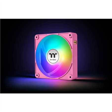 Thermaltake CT120 EX ARGB Sync PC Cooling Fan Bubble Pink 3Pack