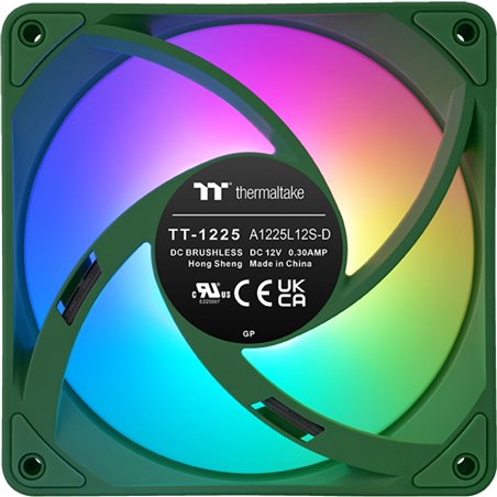 Thermaltake CT120 EX ARGB Sync Cooling Fan Racing Green 3 Pack