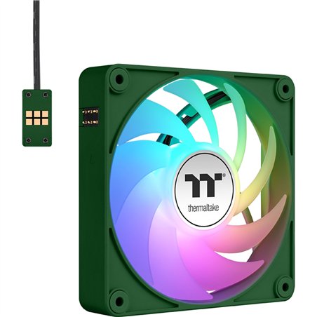 Thermaltake CT120 EX ARGB Sync Cooling Fan Racing Green 3 Pack