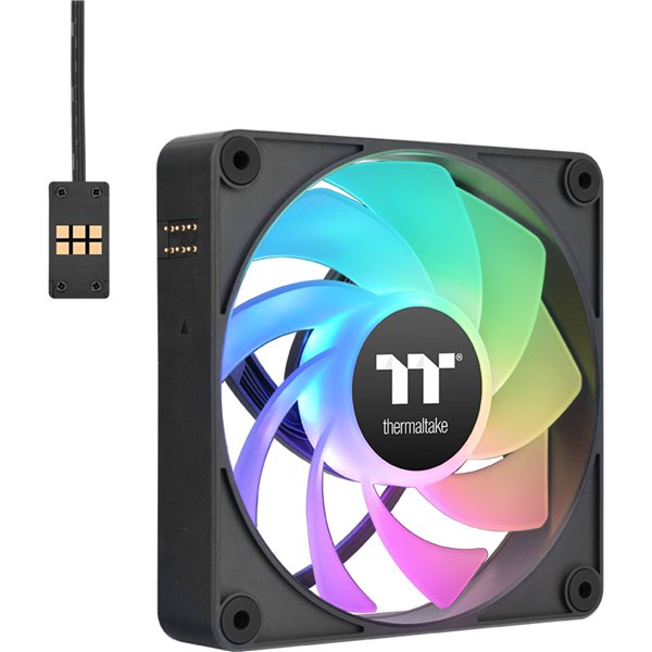 Thermaltake CT120 EX Reverse Fan nero 3 Pack ARGB Sync