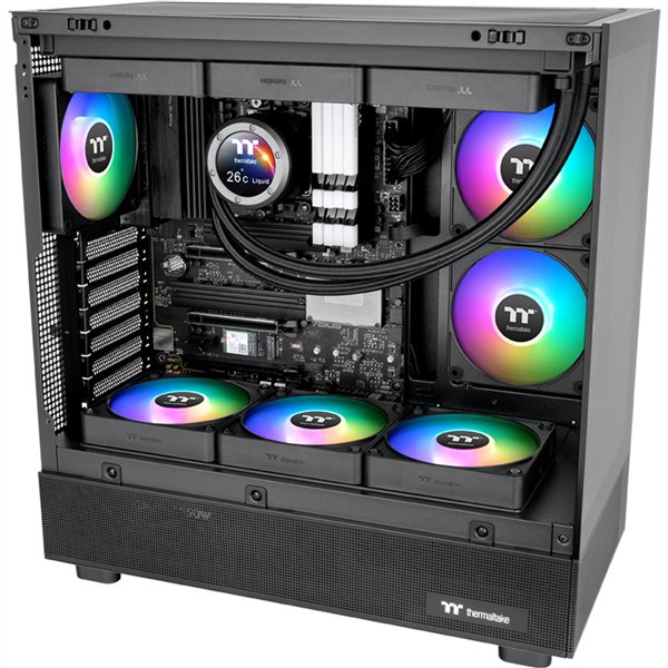 Thermaltake CT120 EX Reverse Fan nero 3 Pack ARGB Sync