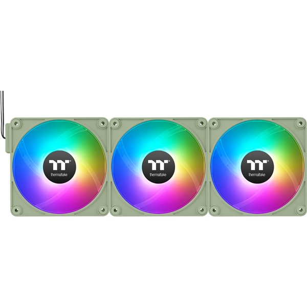 Thermaltake CT120 EX Reverse Fan Matcha Green 3 Pack ARGB Sync