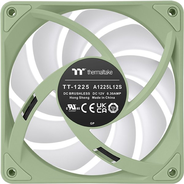 Thermaltake CT120 EX Reverse Fan Matcha Green 3 Pack ARGB Sync