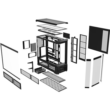 Thermaltake View 600 TG nero