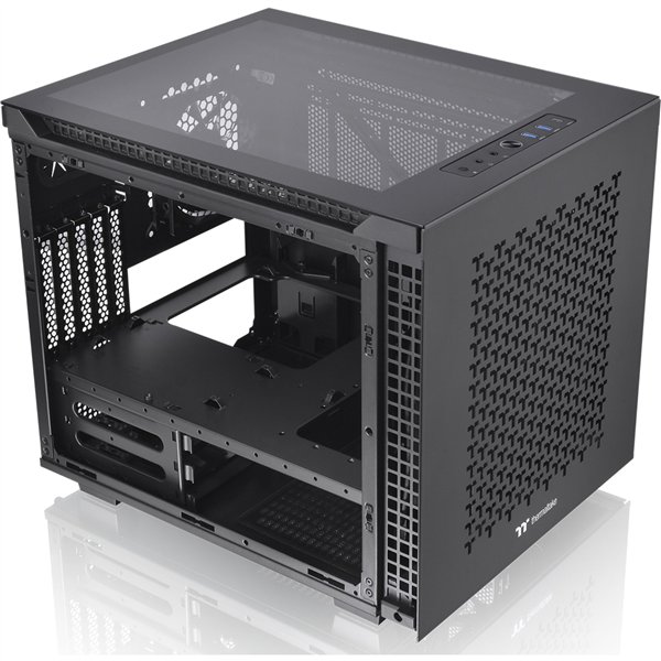 Thermaltake Divider 200 TG Air nero M-ATX