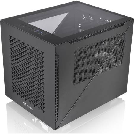 Thermaltake Divider 200 TG Air nero M-ATX
