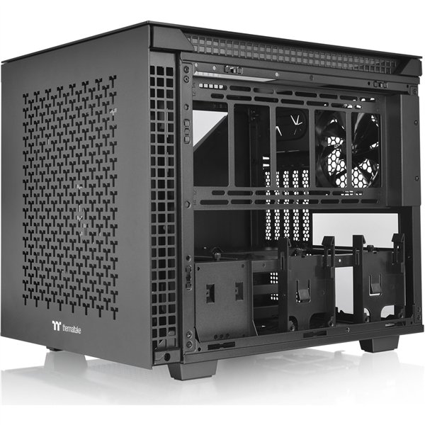Thermaltake Divider 200 TG Air nero M-ATX