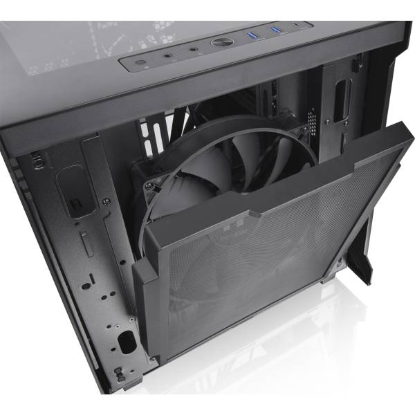 Thermaltake Divider 200 TG Air nero M-ATX