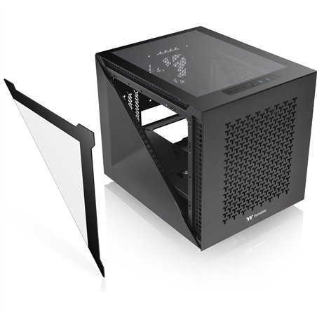 Thermaltake Divider 200 TG Air nero M-ATX