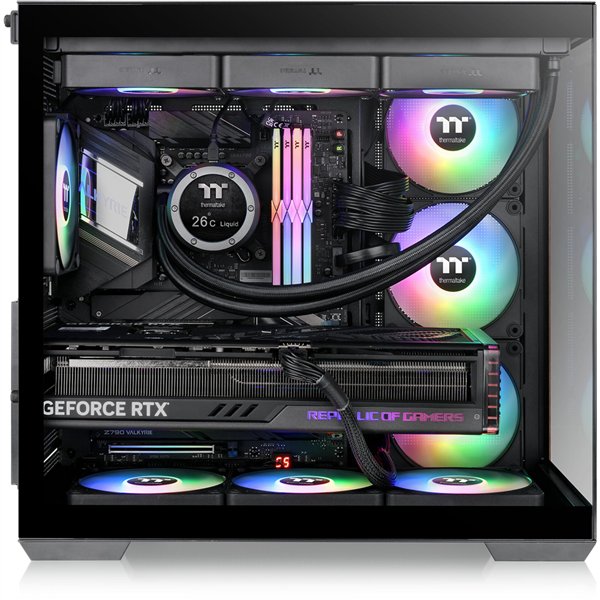 Thermaltake View 380 WS ARGB nero