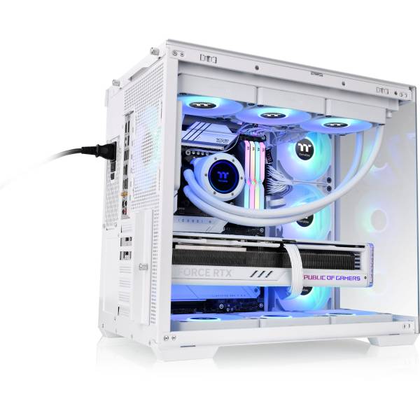 Thermaltake View 380 WS ARGB Snow White