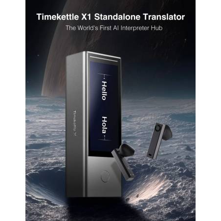 TimeKettle X1 nero traduttore portatile