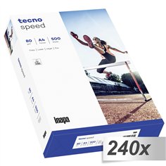 120.000 f. tecno speed A 4 80 g carta universale bian. (pallet)
