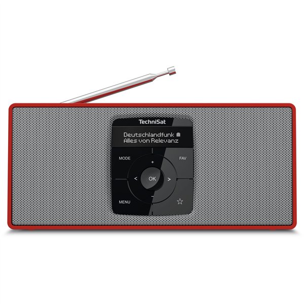 Technisat DigitRadio 2 S rosso/argento