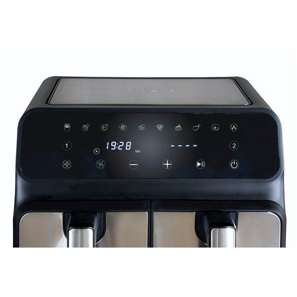 Unold 58685 friggitrice aria calda doppia camera TWIN ZONE