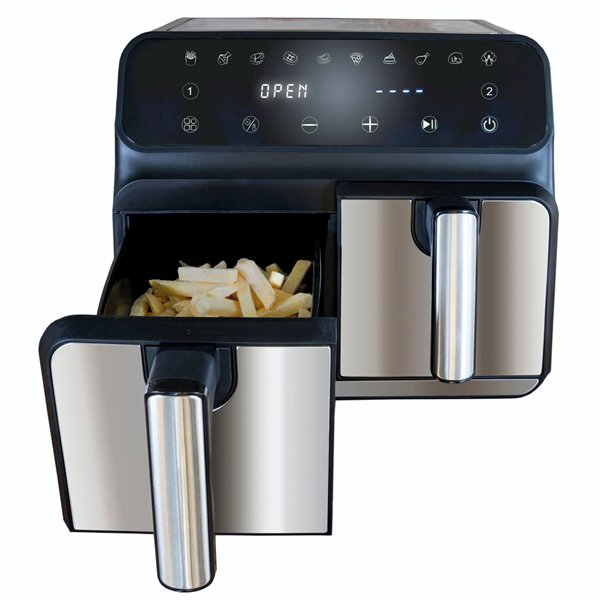 Unold 58685 friggitrice aria calda doppia camera TWIN ZONE