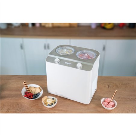 Unold 48830 Doppio bianco macchina per gelato