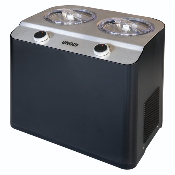 Unold 48835 Doppio nero macchina per gelato