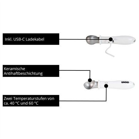 Unold Carlo il porzionatore di gelato risc.