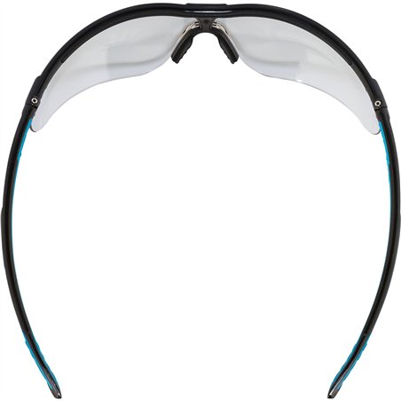 uvex occhiali con astine sportstyle nero/blu