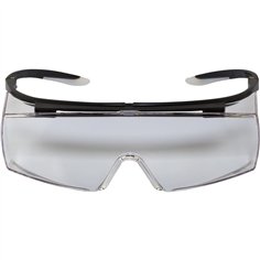 uvex occhiali a mascherina super f OTG nero/trasparente