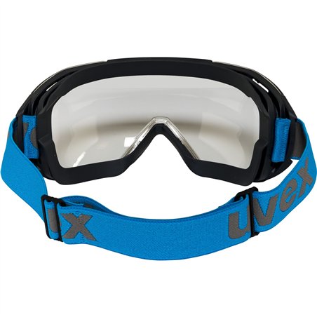 uvex occhiali a mascherina megasonic antracite/blu