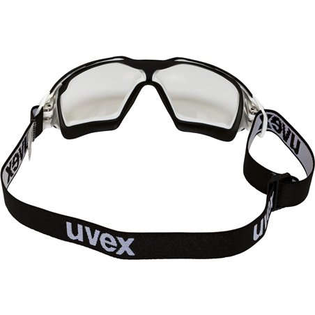 uvex occhiali a mascherina pheos cx2 sonic bianco/nero