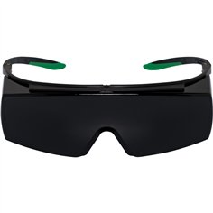 uvex occhiali protettivi per la saldatura super f OTG nero/verde